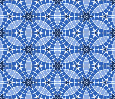 Vector seamless colourful ornamental background made of mosaic. See MORE VECTOR BACKGROUNDS in my portfolio. clipart