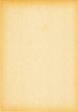 Old grungy brown paper with darker edges clipart