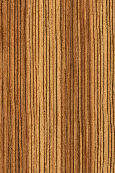 Zebrano (wood texture) — Stock Photo, Image