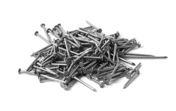 stock image Heap of nails isolated