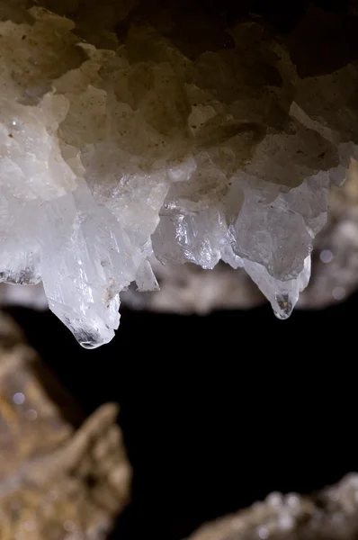 Krystaly sádrovce — Stock fotografie