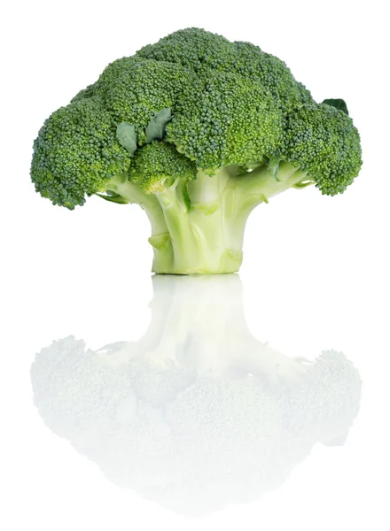 Broccoli met reflectie — Stockfoto