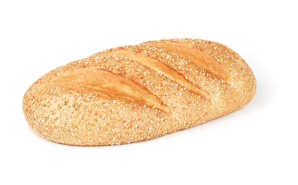 Loaf of long bread with grains — Stock Photo, Image
