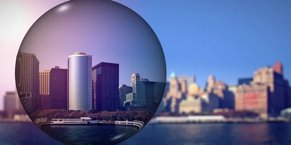 Lens on New York — Stock Photo, Image