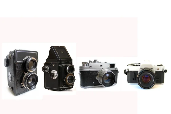 Câmeras de filmes antigos — Fotografia de Stock