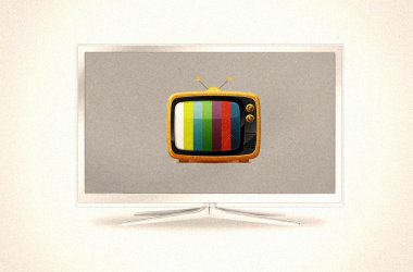 Tv sets clipart