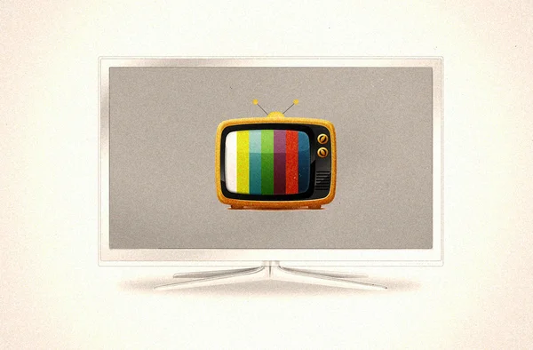テレビ セット — ストック写真