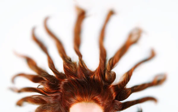Fluxo de cabelo — Fotografia de Stock
