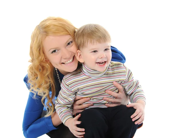 Happy mom with a child — Stock Photo, Image