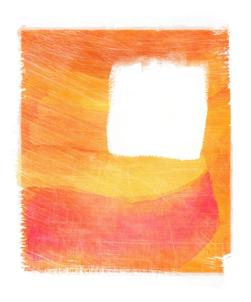 stock image Orange abstract watercolor background