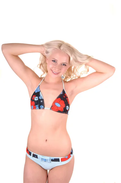 Schöne Bikini-Mädchen. — Stockfoto
