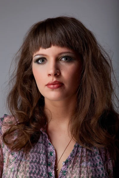 stock image Portrait young woman