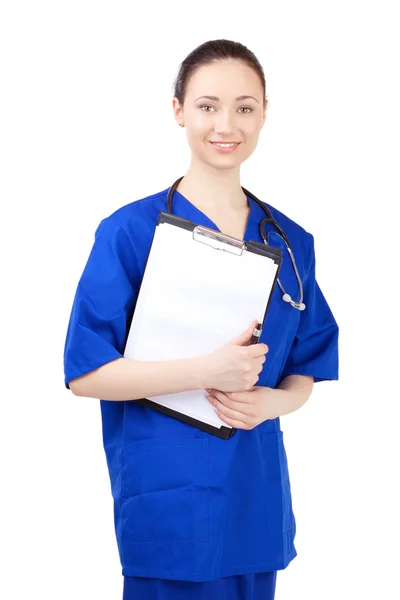 Mujer doctora en uniforme —  Fotos de Stock
