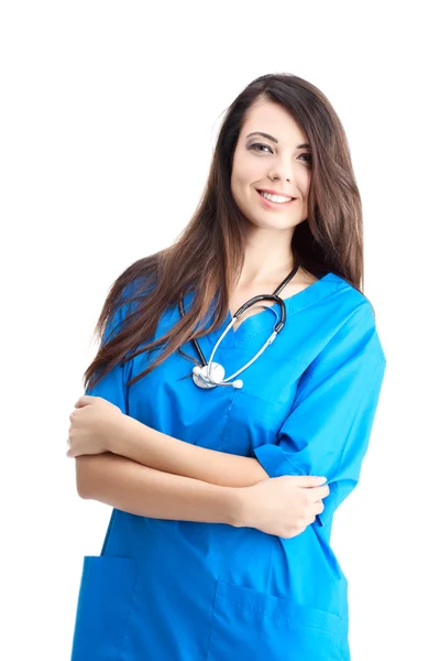 Smiling Woman Doctor — Stock Photo, Image