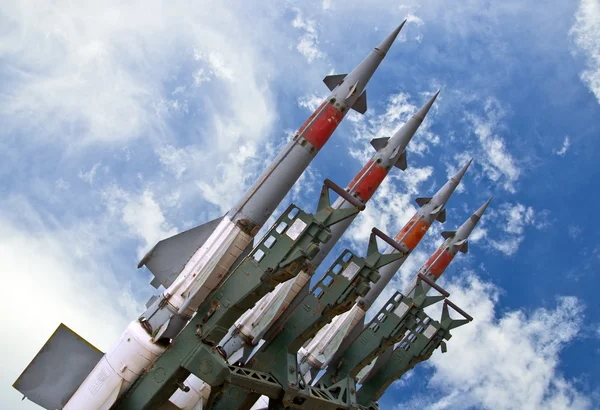 Bojové rakety — Stock fotografie