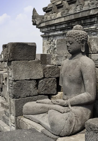 Borobudur Buddy — Zdjęcie stockowe