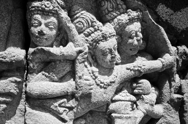 Bas-relief hindou — Photo