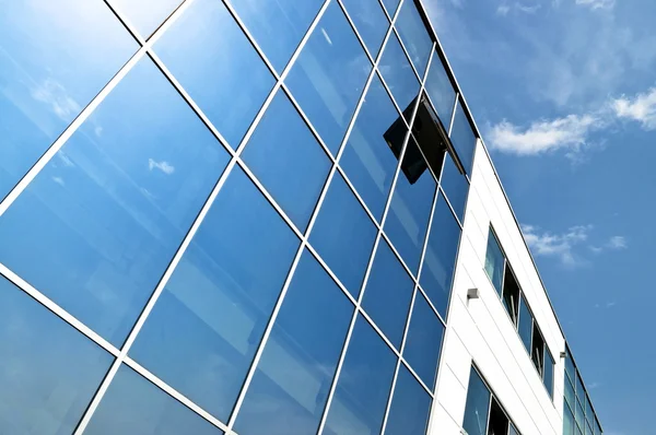 stock image Open window in wall building