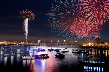 Fireworks taipei City