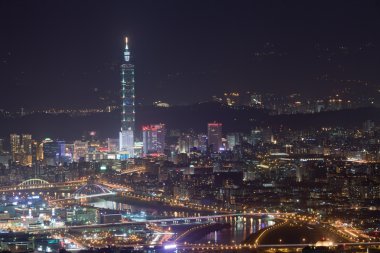 taipei city gece duygusu