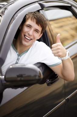 Happy driving clipart