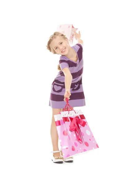 Little shopper — Stock Photo, Image
