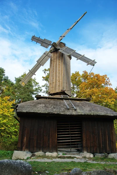 Skansen - el molino de viento — Foto de Stock