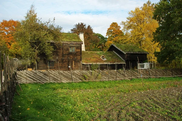 Skansen - la granja Kyrkhult — Foto de Stock