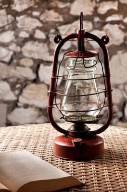 Kerosene lamp clipart