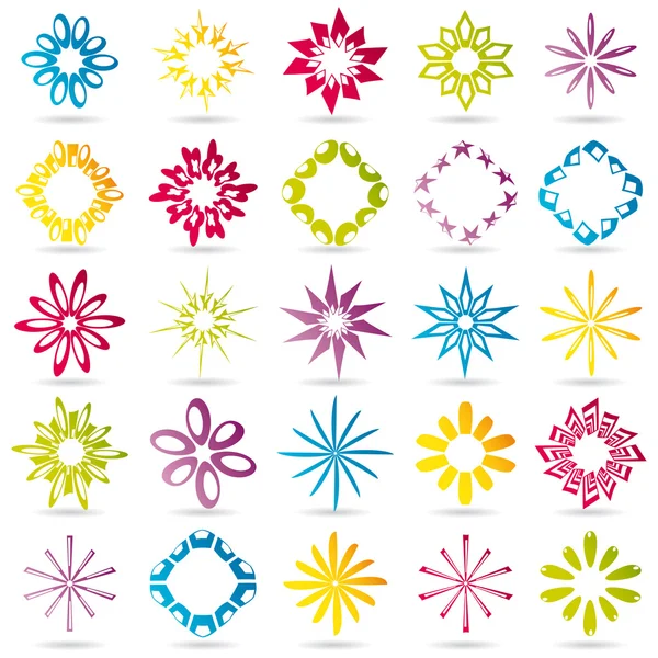 ベクトルのロゴ-カラフルなバージョン — ストックベクタ