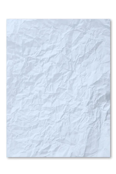 Mavi wrecked kağıt — Stok fotoğraf