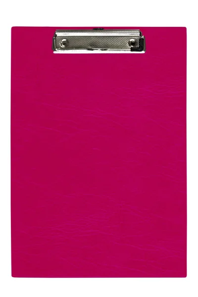 Pink clip board — Stock Photo, Image
