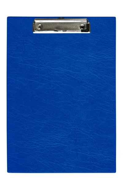 Blue clip board — Stock Photo, Image