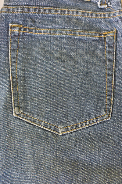 The pocket of jeans.
