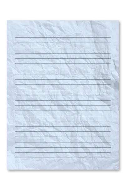 Papel de carta azul — Fotografia de Stock