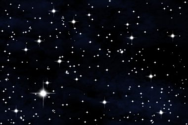 Star in the universe clipart