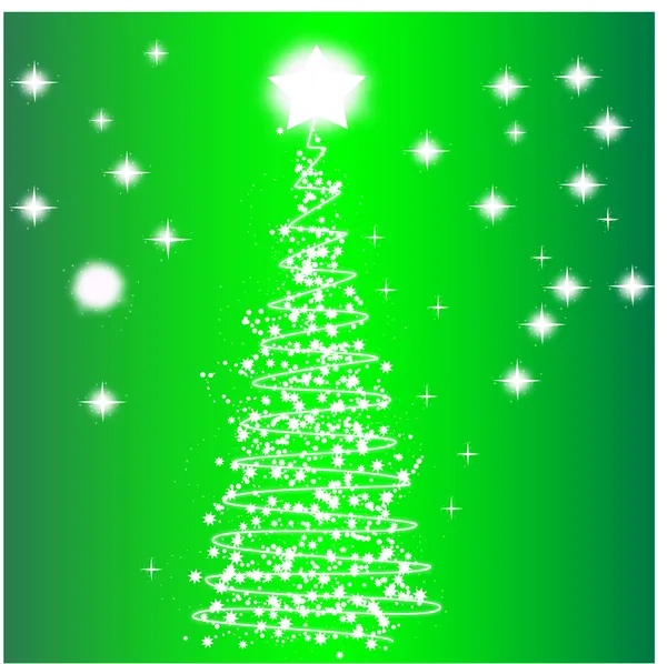 Το δέντρο το νέο έτος — Διανυσματικό Αρχείο