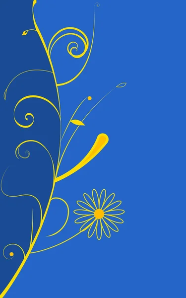 Résumé floral — Image vectorielle