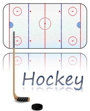 Hockey Field clipart