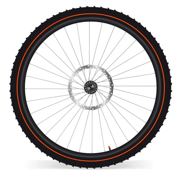Cykel hjul — Stock vektor