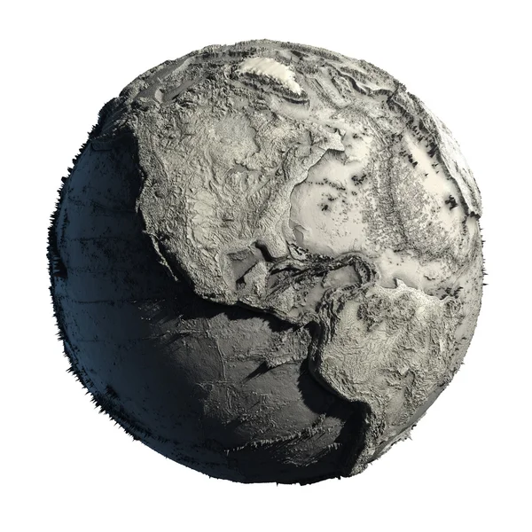 Planeta morto Terra — Fotografia de Stock