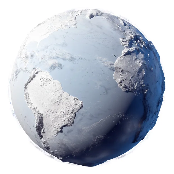 Kar planet earth — Stok fotoğraf