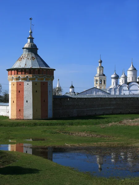 Вологда. Спасо-Прилуцкий монастырь — стоковое фото