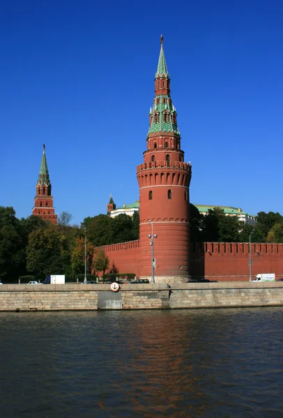 Moscow, the Kremlin. A water platoon tower — Stock Photo, Image