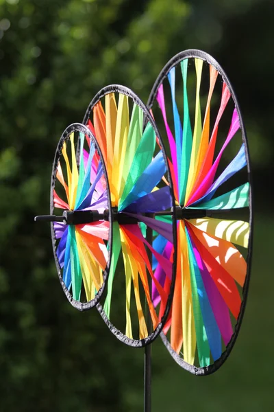 Colorful wind wheel — Stock Photo, Image