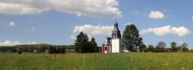 Village church in the Taunus clipart