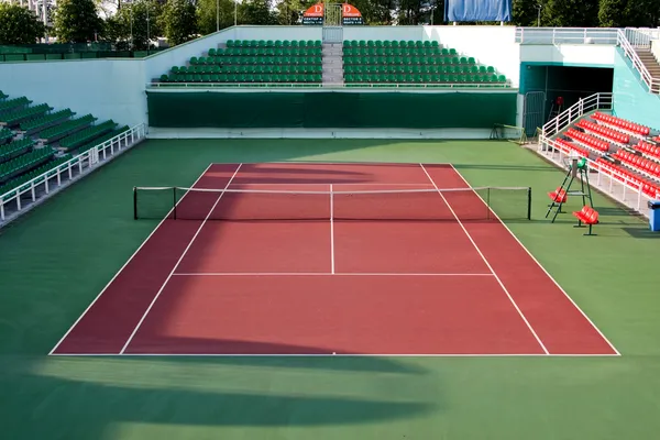 体育网球竞技场 免版税图库图片
