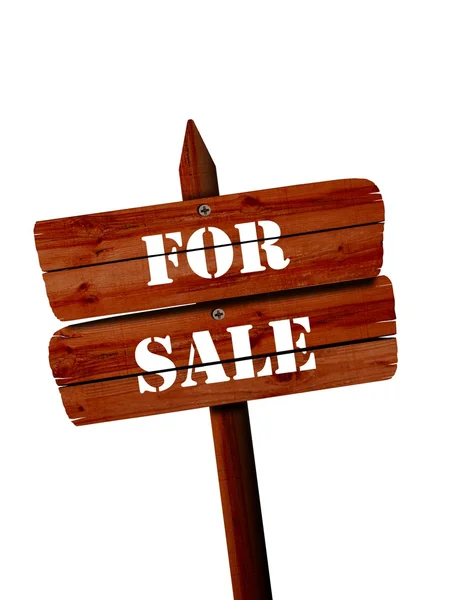 For sale signpost — Stock Photo, Image