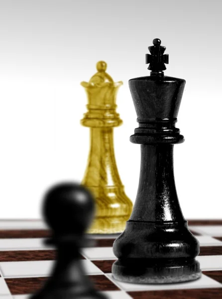 Король шахмат — стоковое фото