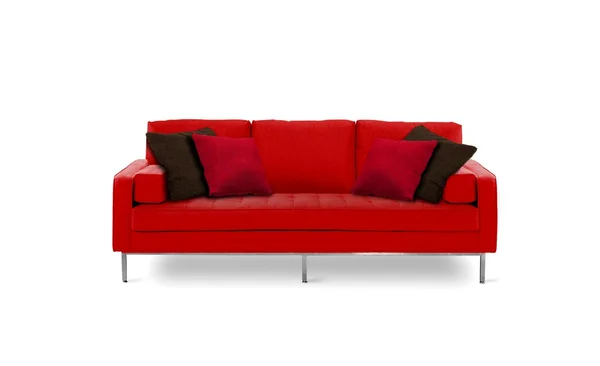 stock image Red sofa